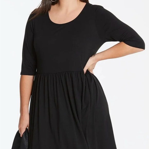 BONGO, DARK GRAY MIMI CAUSAL DRESS, SIZE:XL - Picture 2 of 14